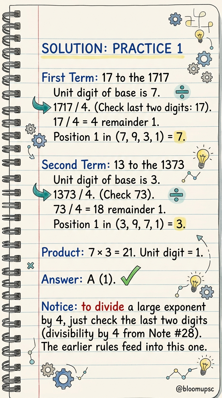 Unit Digit Mastery — page 16